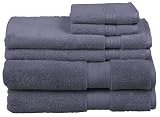 Eco Low Twist 6 Piece Towel Set, Heaven