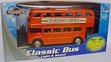 Teamsters Lights & Sound 1:38th Scale London Routemaster Bus #77 Euston - Red