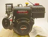 10 HP Horizontal 1 x 2 29/32 Shaft, Fuel Tank, Muffler, Recoil & Electric Start, Adj Throttle