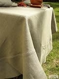 Natural Linen Tablecloth Una
