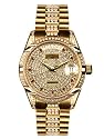 Andr&eacute; Belfort Damen-Armbanduhr Com&egrave;te Gold 410147