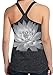 Yoga Clothing For You Ladies Lotus Flower T-back Tank Top