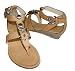 Coach Viktoria Vachetta Burnished Wedge 1.5" Heel Sandals Shoes 8.5 Tan