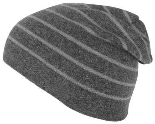 Eisglut M&uuml;tze Bora, grau meliert/silber meliert, One size, 12010