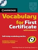 Cambridge Vocabulary for First Certificate with Answers and Audio CD