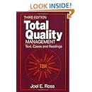 Total Quality Management: Text, Cases, and Readings, Third Edition
