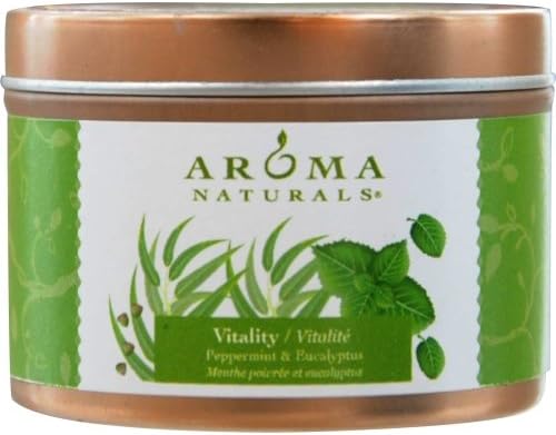 VITALITY AROMATHERAPY by Vitality Aromatherapy ONE 2.5x1.75 inch TIN SOY AROM... (Package of 6 )