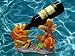Aquarium Clown Fish Finding Nemo Deco Wine Bottle Holder