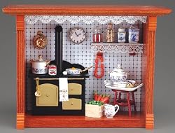 Reutter Porcelain Miniature Kitchen Shadowbox