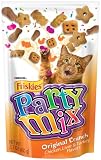 Friskies Party Mix Cat Treats, Original Crunch, 2.1 oz (Pack of 10)