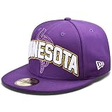 NFL Unisex Adult Minnesota Vikings Draft 5950 Cap (Purple, 7 1/4)