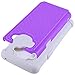 Galaxy On5 Case, LK [Shock Absorption] Drop Protection Hybrid Dual Layer Armor Defender Protective Case Cover for Samsung Galaxy On5 (Violet)