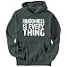 Hoodie Mens Dark Silver 