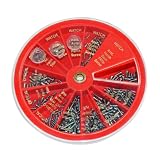 250pc Micro-Screw Assortment for Eyeglasses, Watch & Jewelry Repair