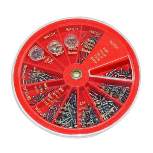 Best Price 250pc Micro-Screw Assortment for Eyeglasses, Watch & Jewelry Repair