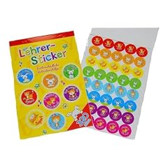 Lehrersticker Sticker 320 St�ck ,8 verschiedene Motive Schule Lehrer Lehrerstempel STEMPEL