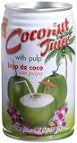 51IHAZBcydL. SL160  HULU Coconut Juice with Pulp, 11.2 Ounce Cans