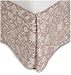 Pinzon Trellis Egyptian Cotton Jacquard King Bed Skirt