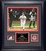 Jim Edmonds St. Louis Cardinals - 2004 NLCS - Framed 8x10 Photograph with Game Used 2004 Baseball