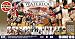 Airfix A50048 1:72 Scale Waterloo Battle Set Classic Ship Gift Set inc Paints Glue and Brushes