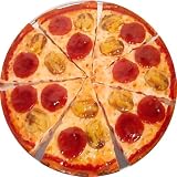Pepperoni Pizza Round Mousepad