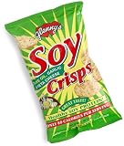 Glenny's Soy Crisps, Olive Oil Garlic & Feta Cheese, 1.3-Ounce Bags (Pack of 24)