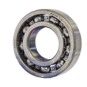 6205 Nachi Bearing 25x52x15:Open:C3:Japan