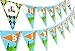 Golf Party Happy Birthday Banner Pennant