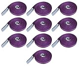 スリングベルト 10本セット 6m 幅25mm 使用荷重1000kg ナイロンスリング 吊上げ 牽引