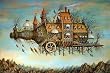 Tyukanov Flying Bottle Wooden Jigsaw Puzzle