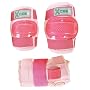 Knee Pads, Elbow Pads and Wrist Guards - Childs Triple Set - Pink