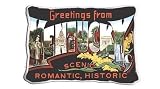 Greetings from Kentucky Pillow - 11 x 18 Pillow