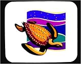 Decorated Mouse Pad with marine, reptile, ocean, turtle, sea