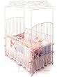 daydream iron canopy crib by corsican