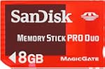 SanDisk SDMSG-008G-B46 Pour Sony PSP...