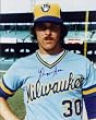 Moose Haas Autographed Milwaukee Brewers 8x10 Photo