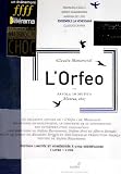 Monteverdi:l Orfeo