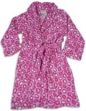 Sweet n Sassy - Toddler Girls Cheetah Robe, Pink, Fucshia