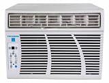 Fedders AZEY12F7A 12,000 BTU Window Room Air Conditioner with 11,000 BTU Electric Heat, 10.8 Energy Efficiency Ratio, Air Exchanger, Remote Control, 3 Cooling/Fan-Only Speeds and Energy Star Qualified