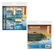 Ando Hiroshige Art 2x3 Inch Button Fridge Magnets (Set of 4 Large Magnetic Buttons)