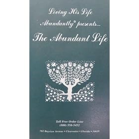Living His Life Abundantly presents...The Abundant Life with Johnette Benkovic - Program Ninety-Six - VHS Video Tape