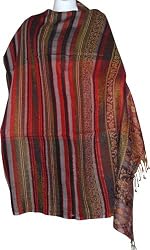 Shawls and Wraps Jamawar Wool Accessory 80 x 40 inches (jmwr546)