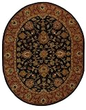 Safavieh Heritage HG112A Hand made Wool 4 6 x 6 6 Oval Area Rug Safavieh Heritage HG112A Hand made Wool 4 6 x 6 6 Oval Area Rug