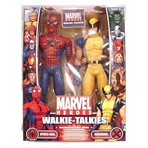 MGA Marvel Spiderman Walkie-Talkie Wolverine