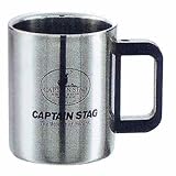 キャプテンスタッグ(CAPTAIN STAG) マレー ダブルステンマグカップ310ml M-1246