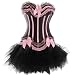 Corset-story A3120S013 corset US dress size 12 Black - Pink