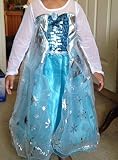 Frozen Elsa Cosplay Dress 3/4