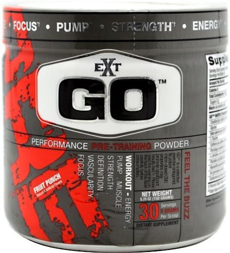 GO, Fruit Punch, 150 Grams, From Ext Sports
