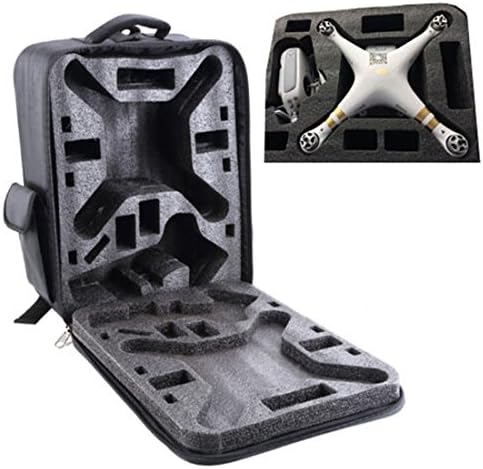 JoyPower Waterproof Nylon Professional Backpack Photography Camera Photo Bag Case For DJI Phantom 3 2 Version RC Quadcopter Aerial Phantom 3 4K Fits Extra Accessories Laptop