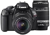 Canon �f�W�^����჌�t�J���� EOS Kiss X50 �u���b�N �_�u���Y�[���L�b�g KISSX50BK-WKIT